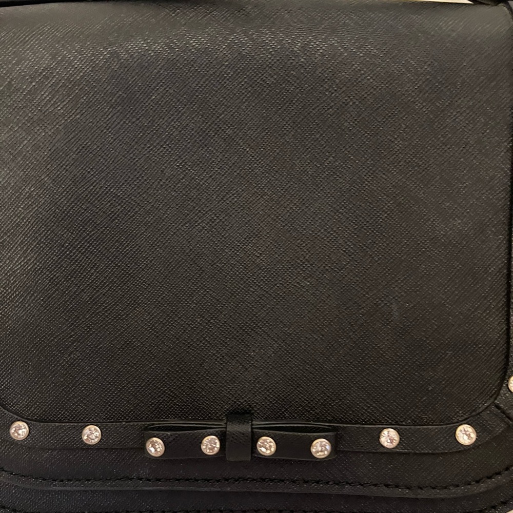 Kate Spade Black bow crossbody purse - Picture 2 of 4